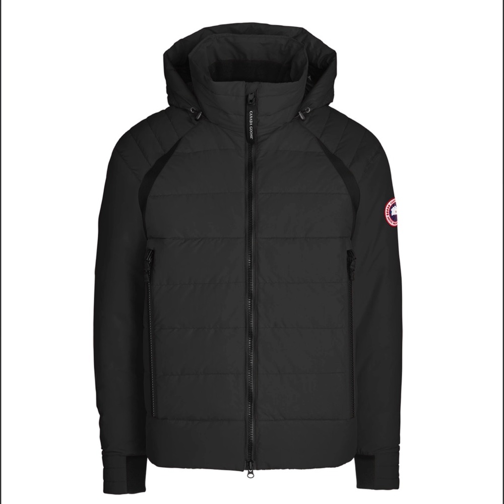 Men's HyBridge Base Down Jacket Matte Finish 2741M medium black $695